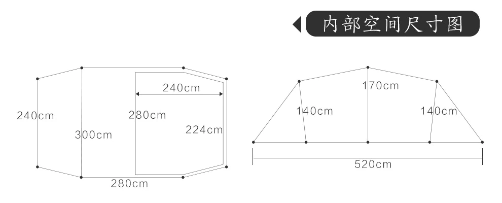 Cheap Goat Tents Asta Gear 6 8 People High Tunnel Tent Cotton Outdoor Team Camping Family Travel Stove Tents Tents 